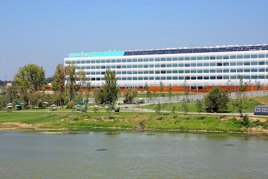 Hotel Hiberus Zaragoza Exteriör bild